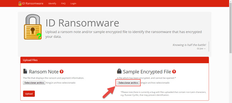 ID ransomware