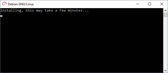 Instalar Debian Windows 10
